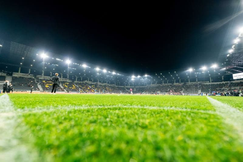 Football. PKO BP Ekstraklasa. Pogon Szczecin - Zaglebie Lubin. 01.02.2025