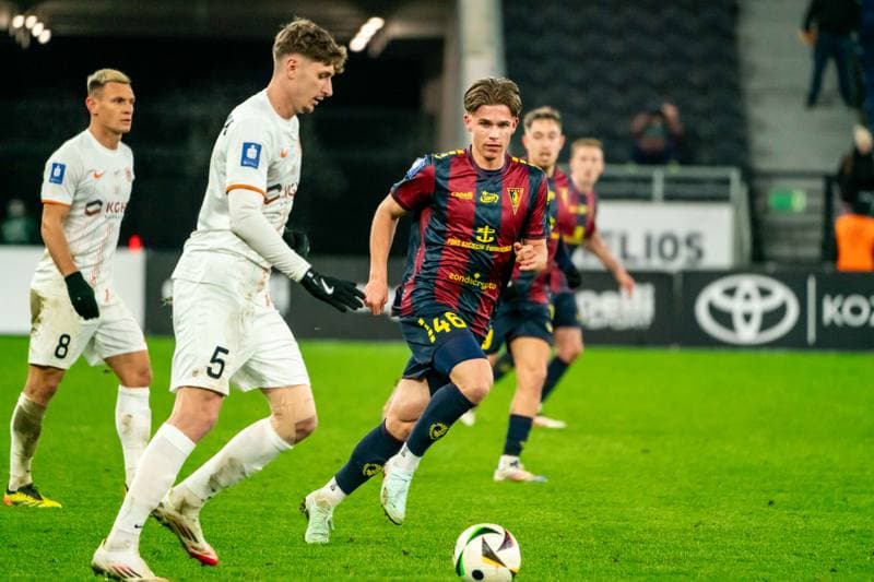 Football. PKO BP Ekstraklasa. Pogon Szczecin - Zaglebie Lubin. 01.02.2025