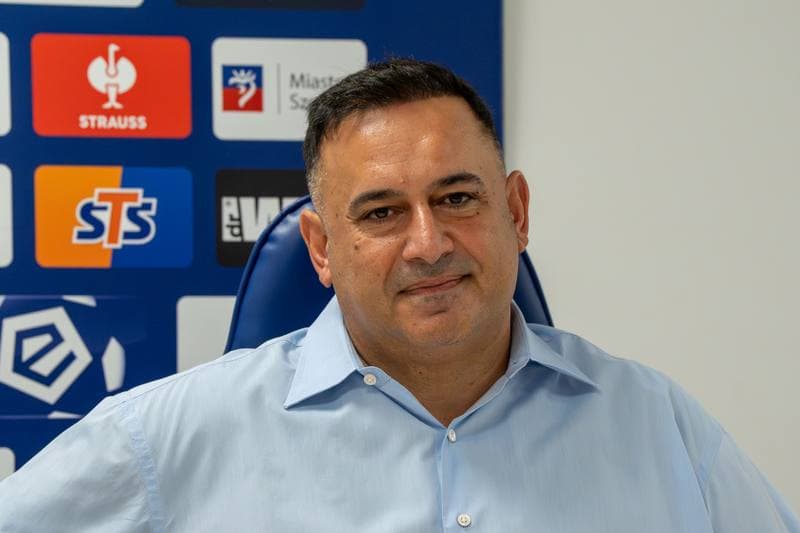Football. Pogon Szczecin. Press Conference. 30.09.2025