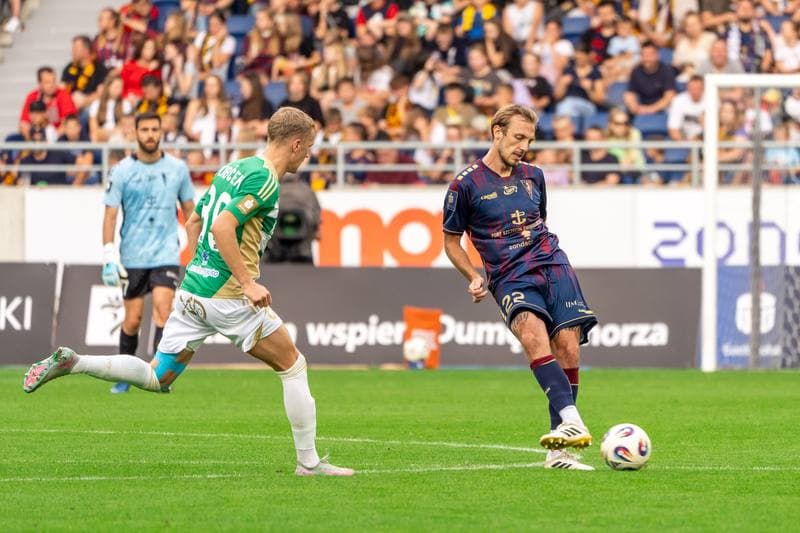 Football. PKO BP Ekstraklasa. Pogon Szczecin - Lechia Gdansk. 21.09.2025