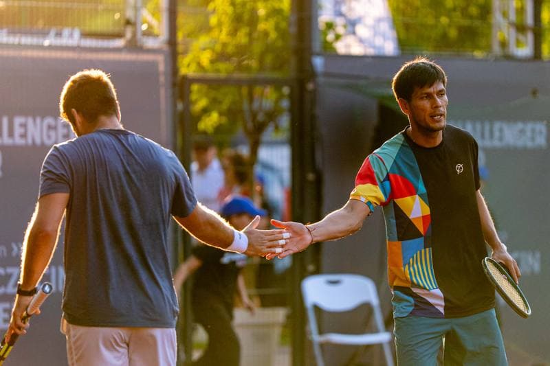 Tennis. Invest In Szczecin Open 2025. Ivan Liutarevich Bruno Pujol Navarro - Denys Molchanov David Pichlera. 13.09.2025