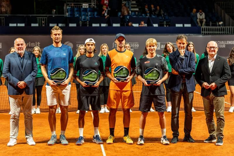 Tennis. Invest In Szczecin Open 2025. Ivan Liutarevich Bruno Pujol Navarro - Denys Molchanov David Pichlera. 13.09.2025