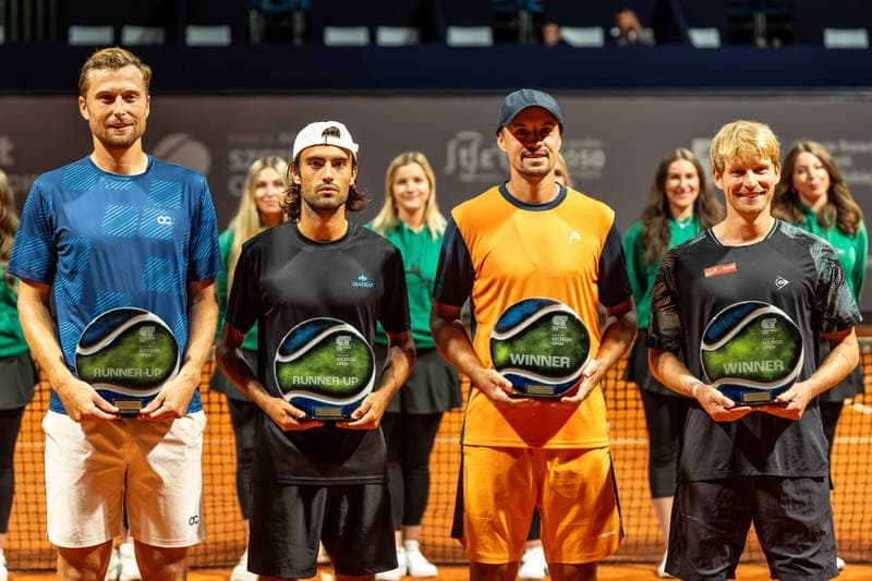 Tennis. Invest In Szczecin Open 2025. Ivan Liutarevich Bruno Pujol Navarro - Denys Molchanov David Pichlera. 13.09.2025