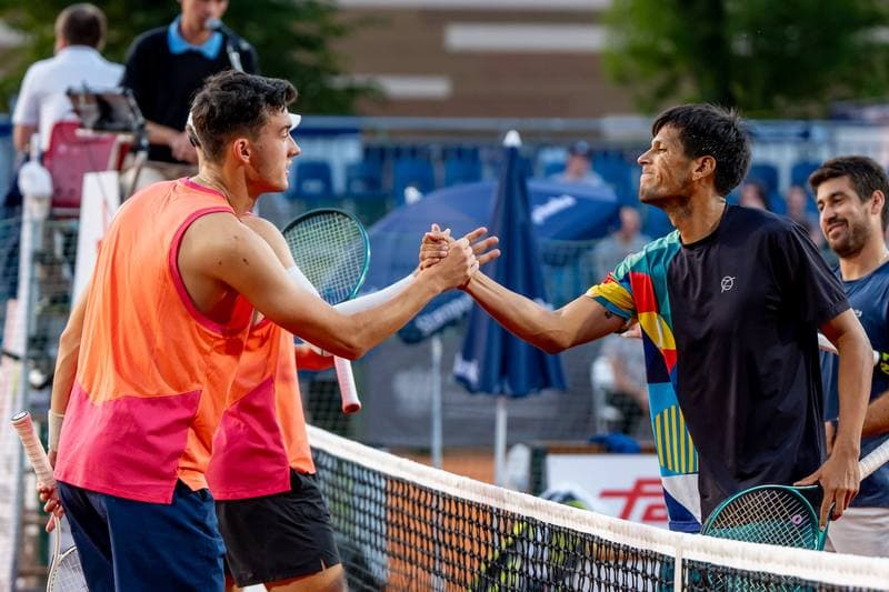 Tennis. Invest In Szczecin Open 2025. Ivan Liutarevich Bruno Pujol Navarro - Denys Molchanov David Pichlera. 13.09.2025