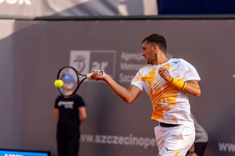 Tennis. Invest In Szczecin Open 2025. Ivan Liutarevich Bruno Pujol Navarro - Denys Molchanov David Pichlera. 13.09.2025