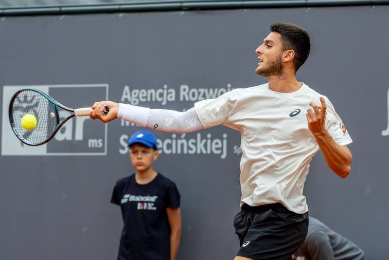 Tennis. Invest In Szczecin Open 2025. Ivan Liutarevich Bruno Pujol Navarro - Denys Molchanov David Pichlera. 13.09.2025