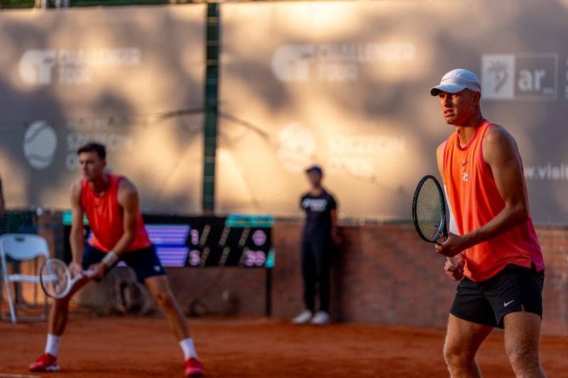 Tennis. Invest In Szczecin Open 2025. Ivan Liutarevich Bruno Pujol Navarro - Denys Molchanov David Pichlera. 13.09.2025