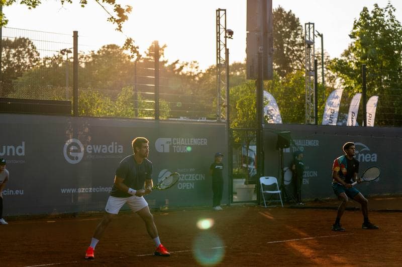 Tennis. Invest In Szczecin Open 2025. Ivan Liutarevich Bruno Pujol Navarro - Denys Molchanov David Pichlera. 13.09.2025