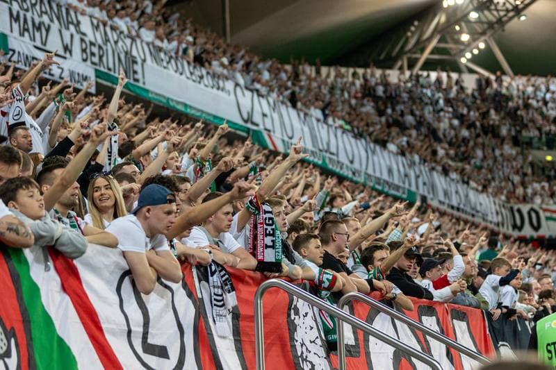 Football. PKO BP Ekstraklasa. Legia Warsaw - Jagiellonia Bialystok. 13.04.2025
