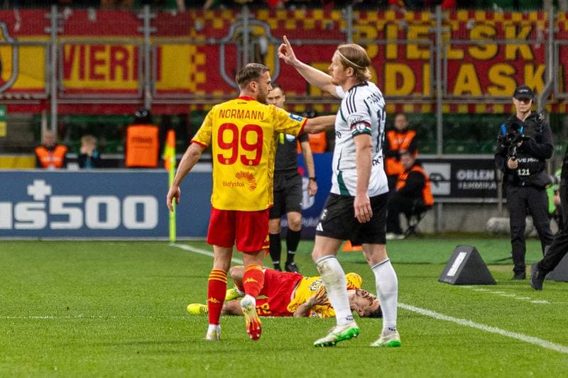 Football. PKO BP Ekstraklasa. Legia Warsaw - Jagiellonia Bialystok. 13.04.2025