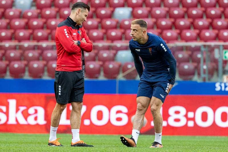 Football. Pogon Szczecin. Training. 01.05.2025