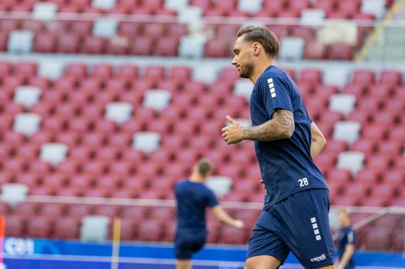 Football. Pogon Szczecin. Training. 01.05.2025