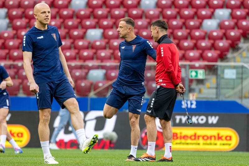 Football. Pogon Szczecin. Training. 01.05.2025