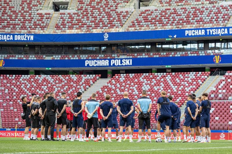 Football. Pogon Szczecin. Training. 01.05.2025