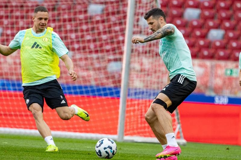 Football. Legia Warsaw. Training. 01.05.2025