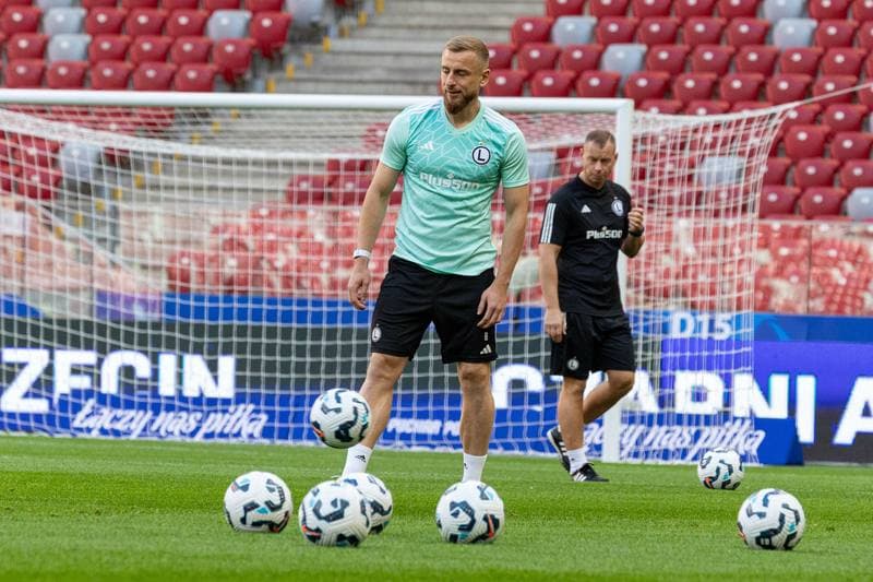 Football. Legia Warsaw. Training. 01.05.2025