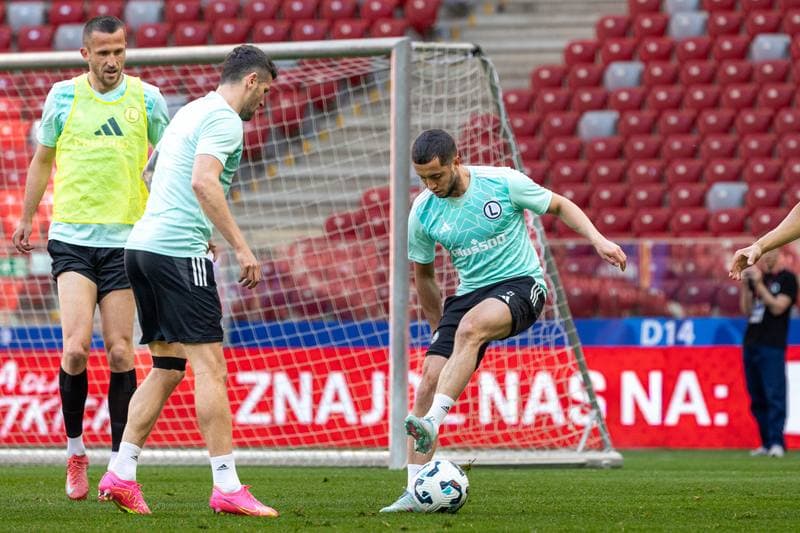 Football. Legia Warsaw. Training. 01.05.2025