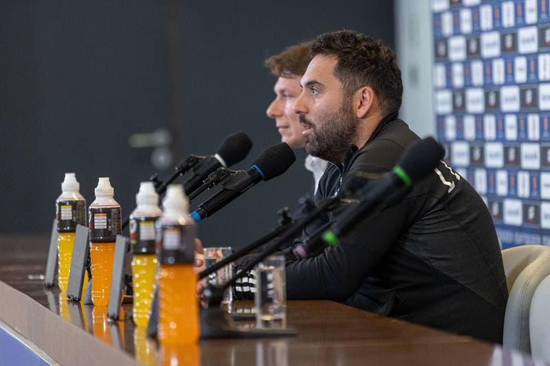 Football. Legia Warsaw. Press Conference. 01.05.2025