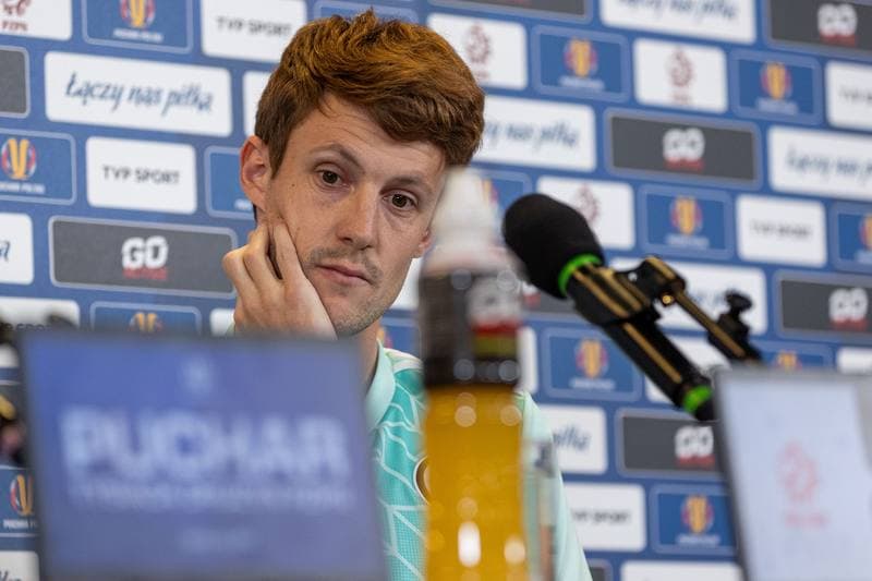 Football. Legia Warsaw. Press Conference. 01.05.2025