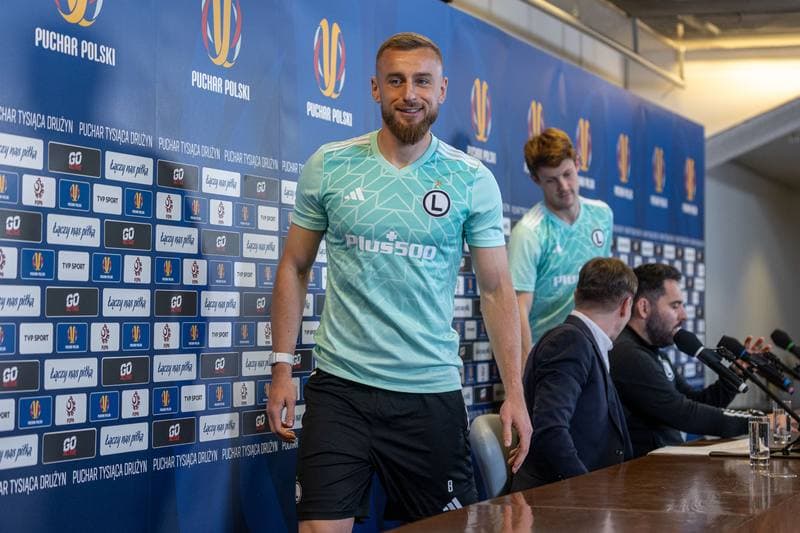 Football. Legia Warsaw. Press Conference. 01.05.2025