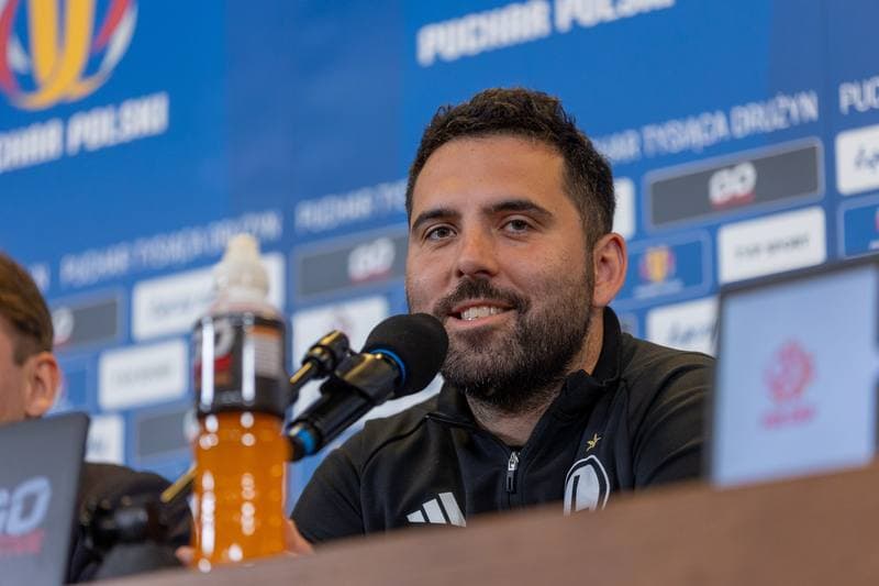Football. Legia Warsaw. Press Conference. 01.05.2025