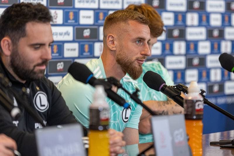Football. Legia Warsaw. Press Conference. 01.05.2025