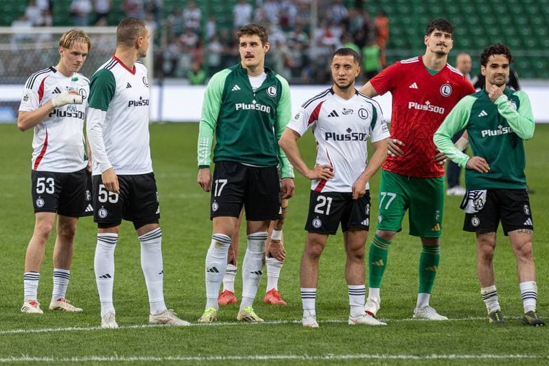 Football. PKO BP Ekstraklasa. Legia Warsaw - Lechia Gdansk. 21.04.2025