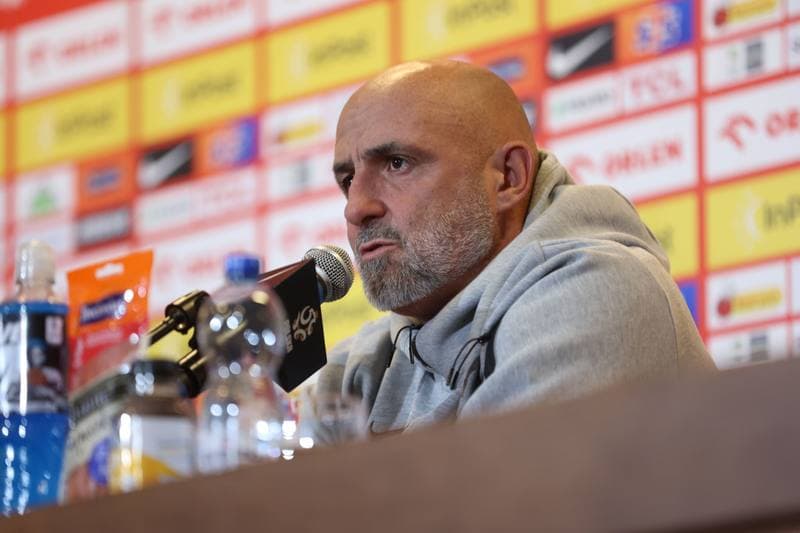 Football. Polish National Team. Press Conference