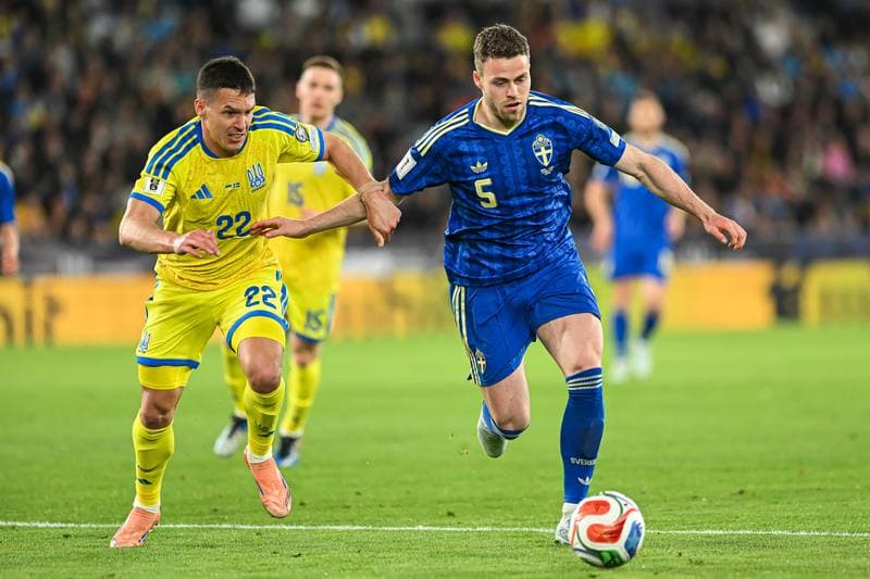 Football. FIFA World Cup Qualifiers. Ukraine - Sweden. 26.03.2026