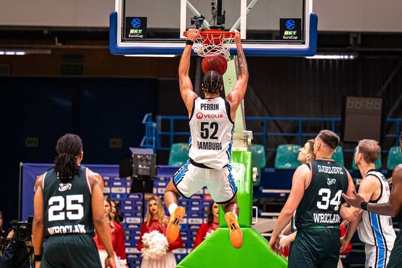 Basketball. EuroCup. Slask Wroclaw - Veolia Towers Hamburg. 11.11.2025