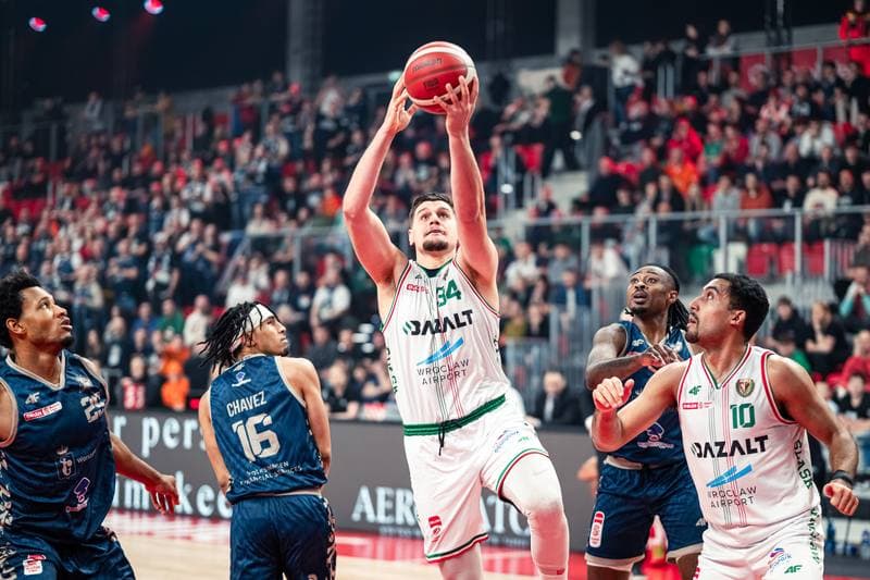 Basketball. Pekao S.A Puchar Polski. WKS Slask Wroclaw - Dziki Warszawa. 20.02.2026