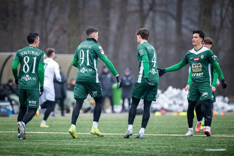 Football. Friendly Match. Slask Wroclaw - Rekord Bielsko Biala. 23.01.2026