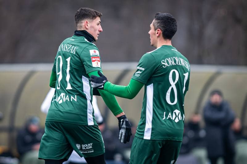 Football. Friendly Match. Slask Wroclaw - Rekord Bielsko Biala. 23.01.2026