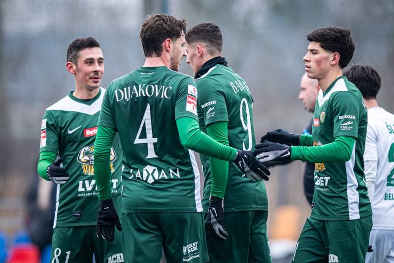 Football. Friendly Match. Slask Wroclaw - Rekord Bielsko Biala. 23.01.2026