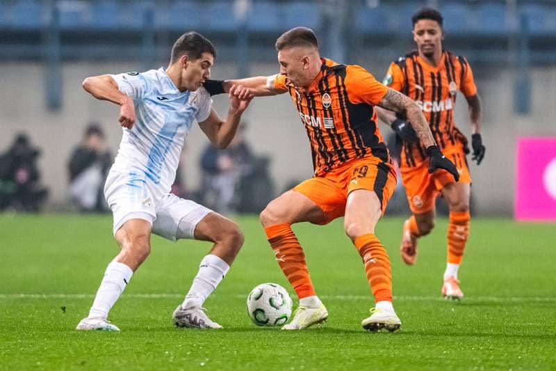 Football. UEFA Conference League. Shakhtar Donetsk - HNK Rijeka. 18.12.2025