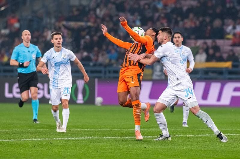 Football. UEFA Conference League. Shakhtar Donetsk - HNK Rijeka. 18.12.2025