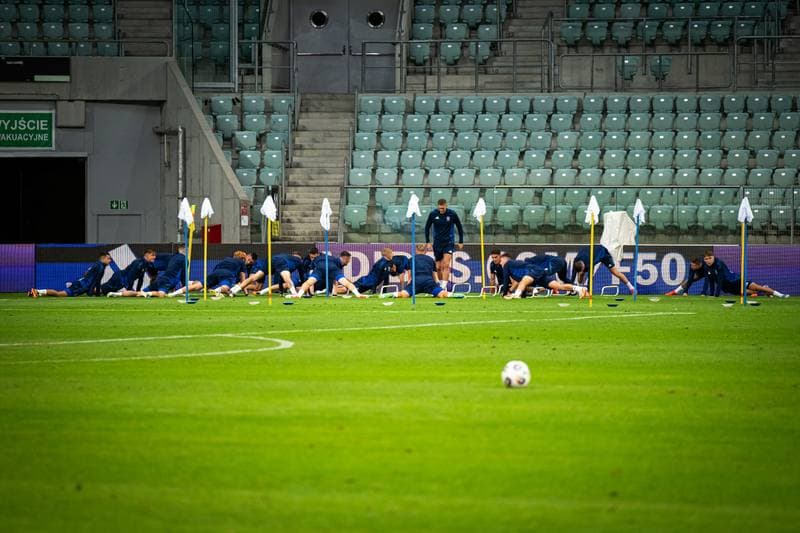 Football. Ukraine. Training. 04.09.2025
