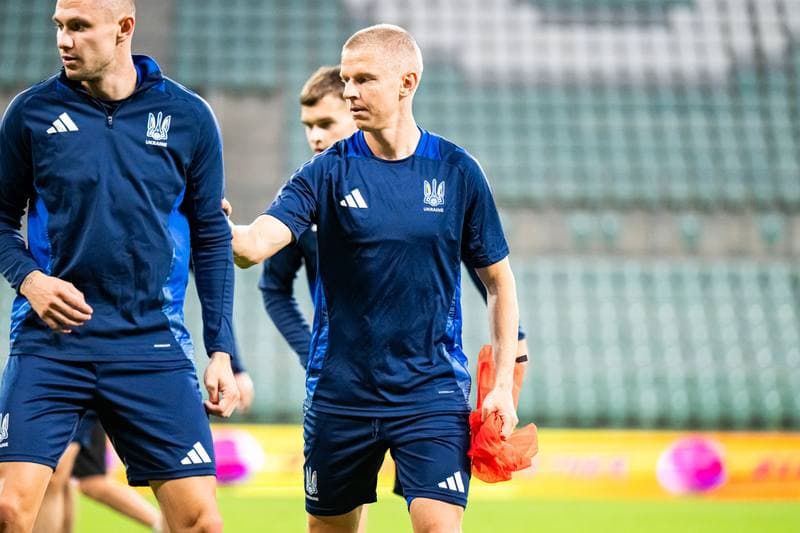 Football. Ukraine. Training. 04.09.2025