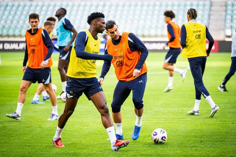 Football. France. Training. 04.09.2025