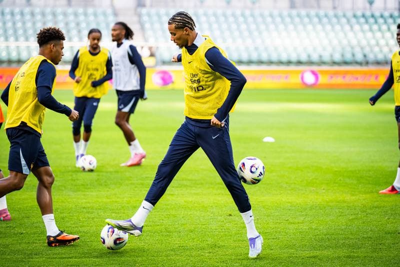 Football. France. Training. 04.09.2025