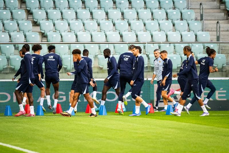 Football. France. Training. 04.09.2025