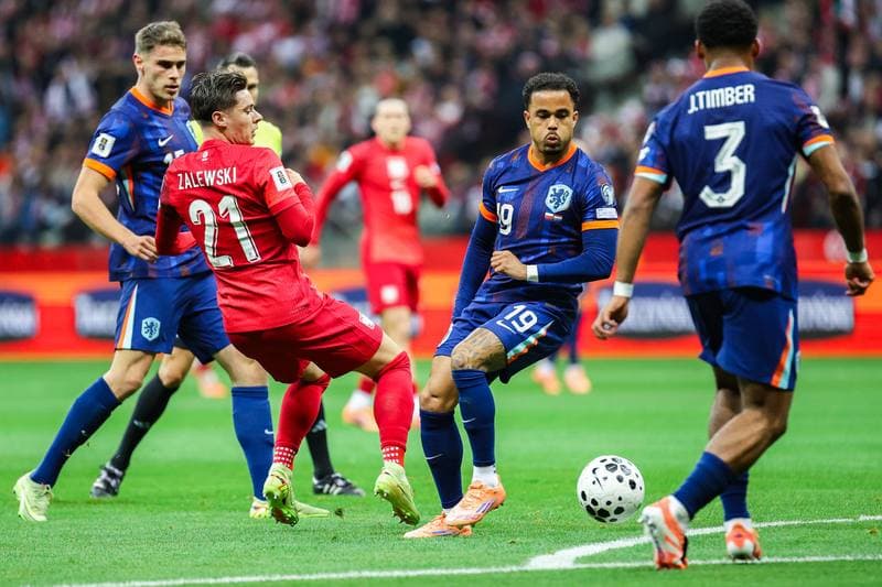 Football. FIFA World Cup Qualifying. Poland - Netherlands. 14.11.2025