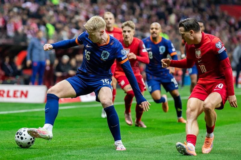 Football. FIFA World Cup Qualifying. Poland - Netherlands. 14.11.2025