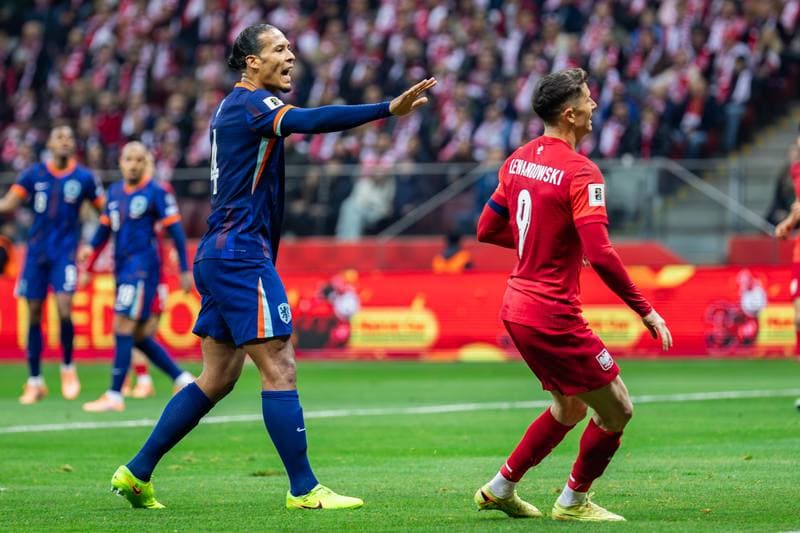 Football. FIFA World Cup Qualifying. Poland - Netherlands. 14.11.2025