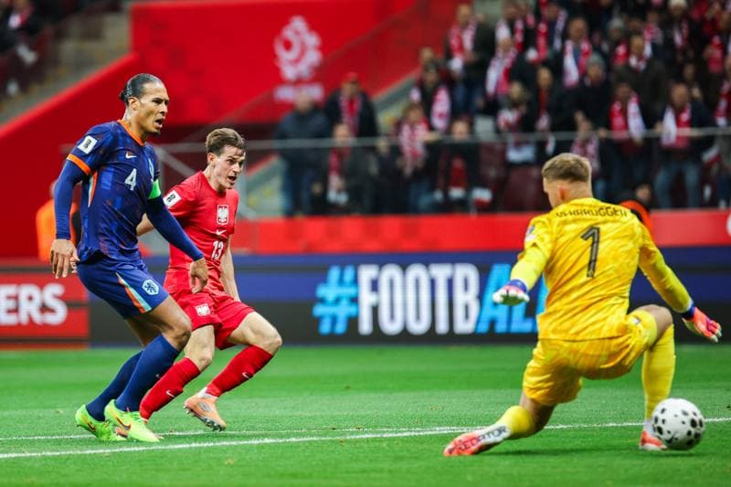 Football. FIFA World Cup Qualifying. Poland - Netherlands. 14.11.2025