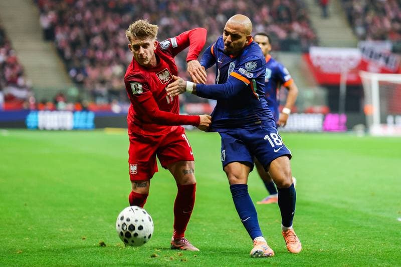 Football. FIFA World Cup Qualifying. Poland - Netherlands. 14.11.2025