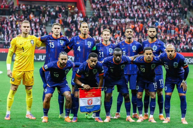 Football. FIFA World Cup Qualifying. Poland - Netherlands. 14.11.2025