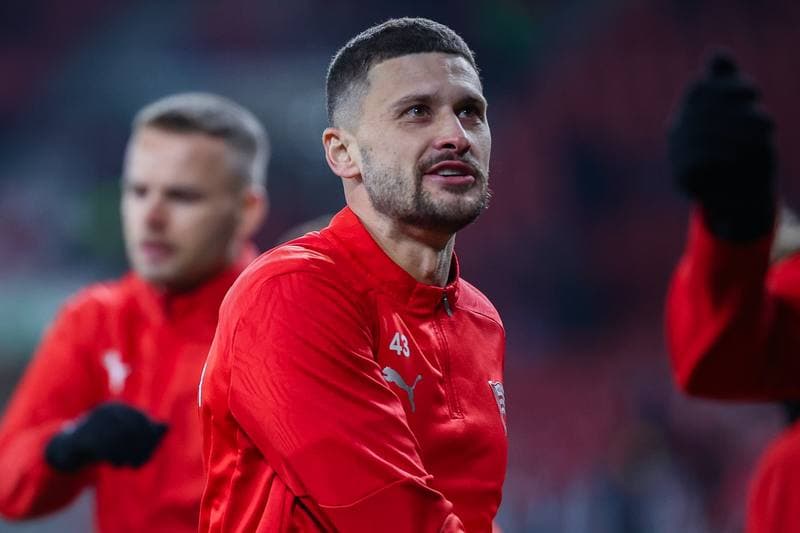 Football. PKO BP Ekstraklasa. Widzew Lodz - Cracovia. 20.02.2026