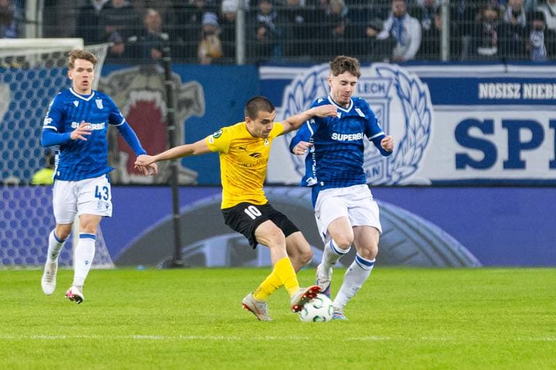 Football. UEFA Conference League. Lech Poznan - KuPS. 26.02.2026
