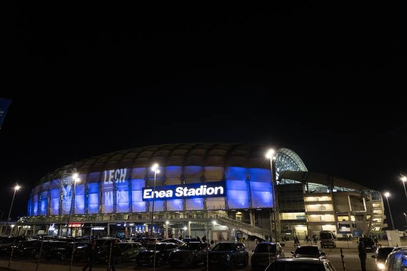 Football. UEFA Conference League. Lech Poznan - KuPS. 26.02.2026